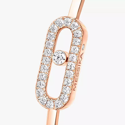 [Vera  Jewelry]Move Uno pavé flex bangle medium