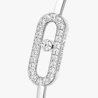 [Vera  Jewelry]Move Uno pavé flex bangle medium