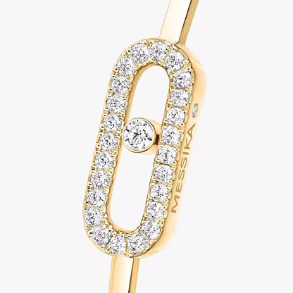 [Vera  Jewelry]Move Uno pavé flex bangle medium