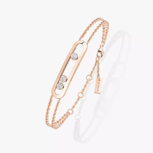 [Vera Jewelry]ラッキーアイ ダイヤモンドブレスレット