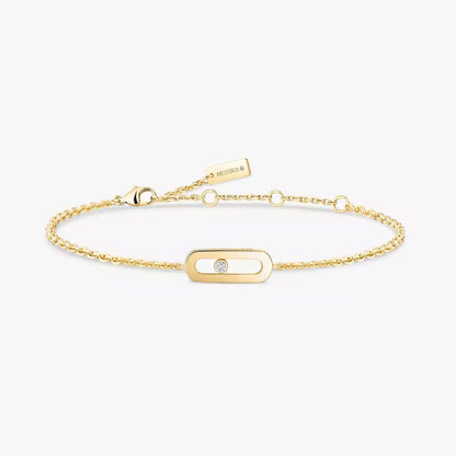 [Vera Jewelry]Move Uno Diamond Bracelet