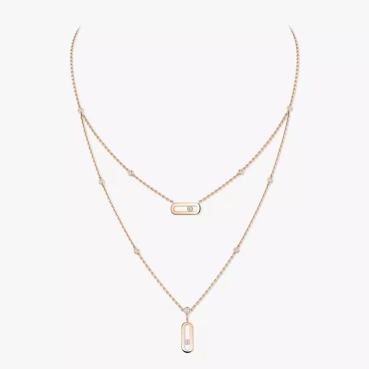 [Vera Jewelry] Move Uno Diamond Necklace