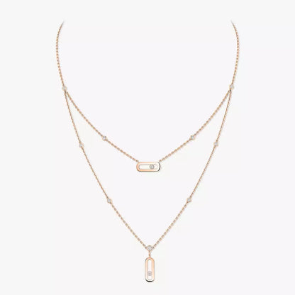 [Vera Jewelry] Move Uno Diamond Necklace