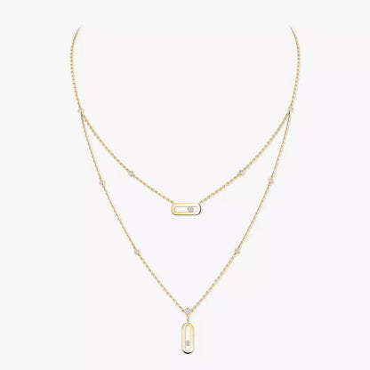 [Vera Jewelry] Move Uno Diamond Necklace