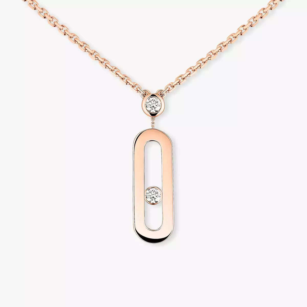 [Vera  Jewelry] Move Uno Gold Diamond Long Necklace