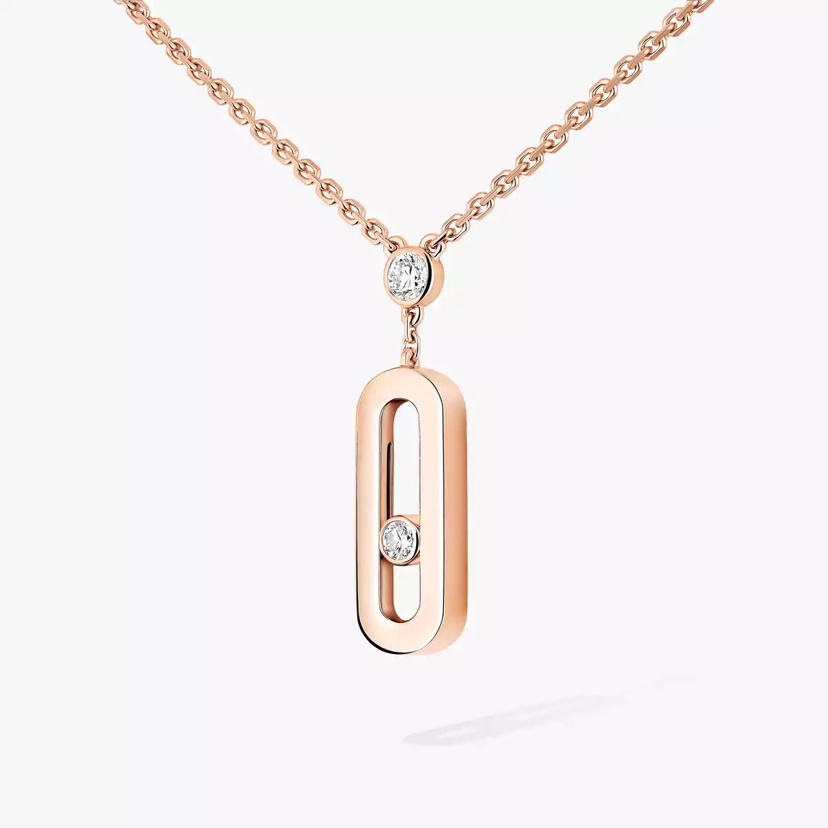 [Vera  Jewelry] Move Uno Gold Diamond Long Necklace