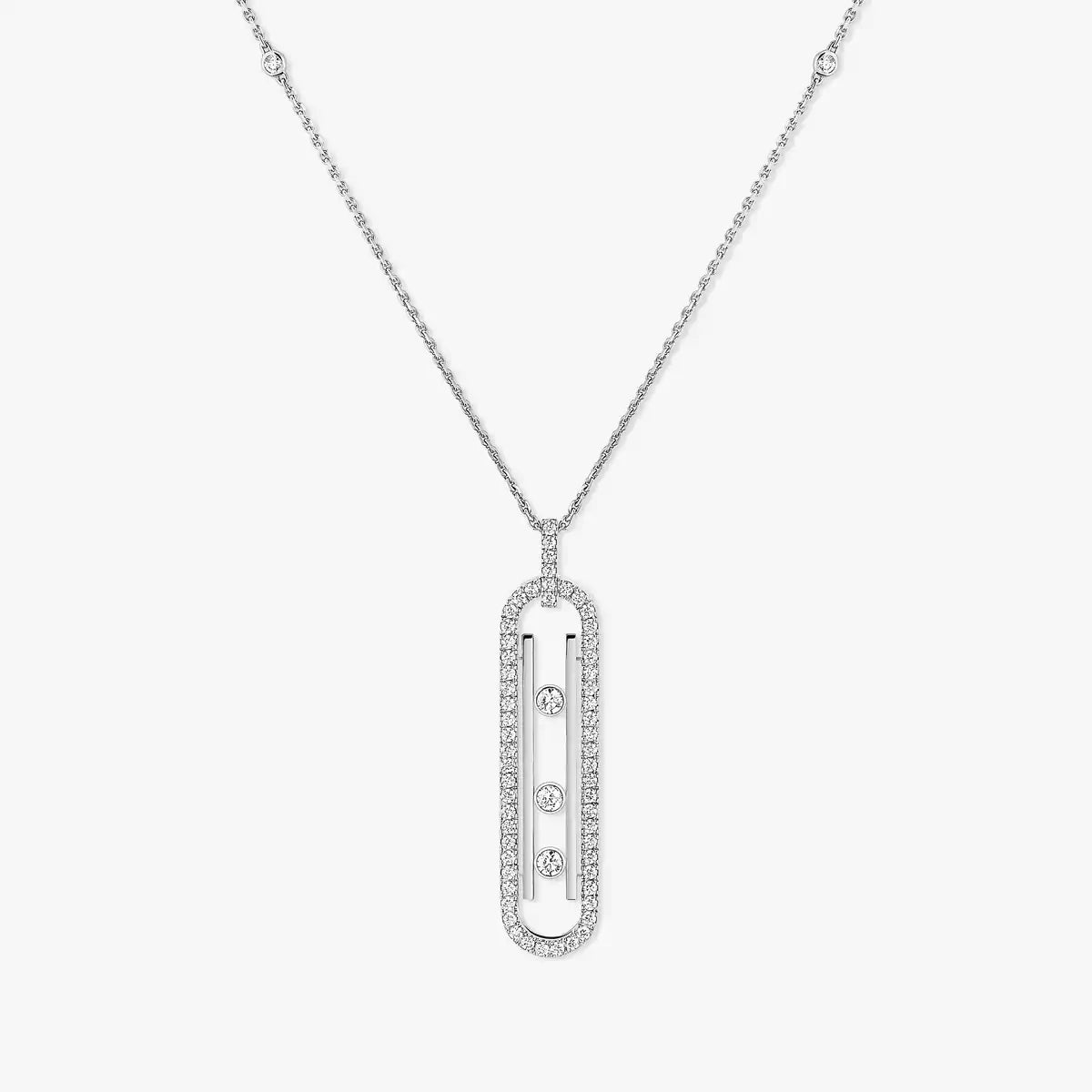 [Vera Jewelry]Diamond Necklace Move 10Th