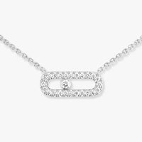[Vera Jewelry]Diamond Necklace Move Uno