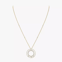 [Vera Jewelry]Move Romane Long Pave_-Set Diamond Necklace