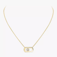 [Vera Jewelry]So Move Diamond Necklace in Gold