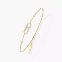 [Vera Jewelry]Move Uno Diamond Bracelet