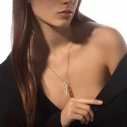 [Vera Jewelry]Diamond Necklace Move 10Th