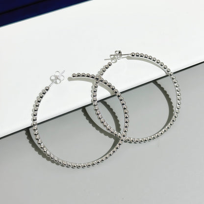 [Vera  Jewelry] SMOOTH BEAD STUD EARRINGS