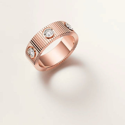 [Vera  Jewelry]LOVE 6.5MM UNLIMITED RING, 6 DIAMONDS