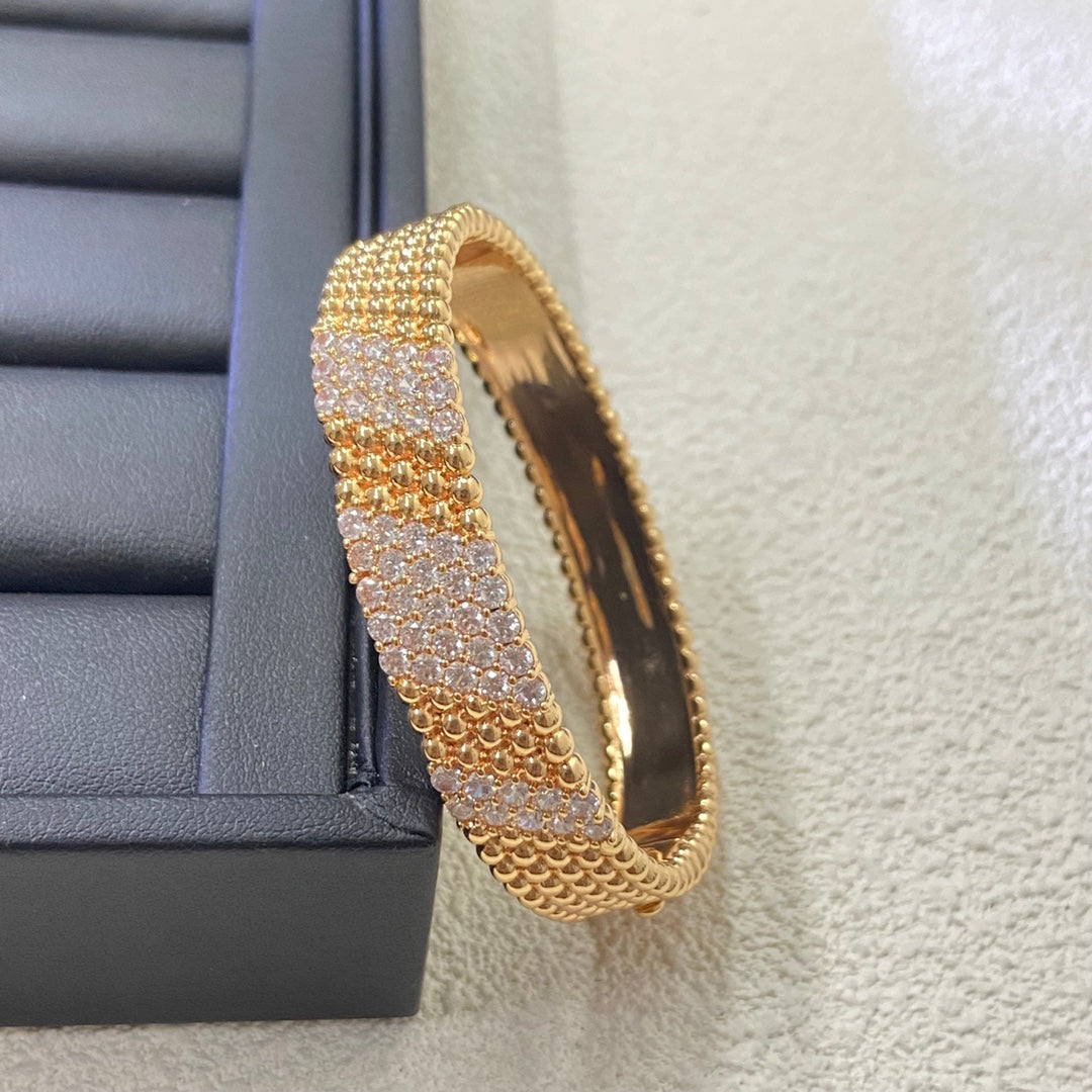[Vera Jewelry] 5連ダイヤモンドブレスレット