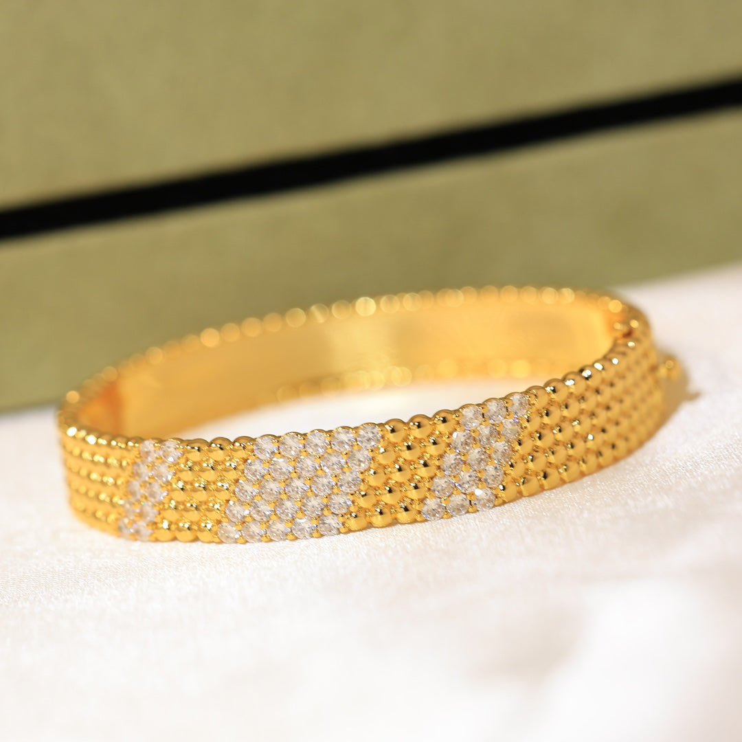 [Vera Jewelry] 5連ダイヤモンドブレスレット