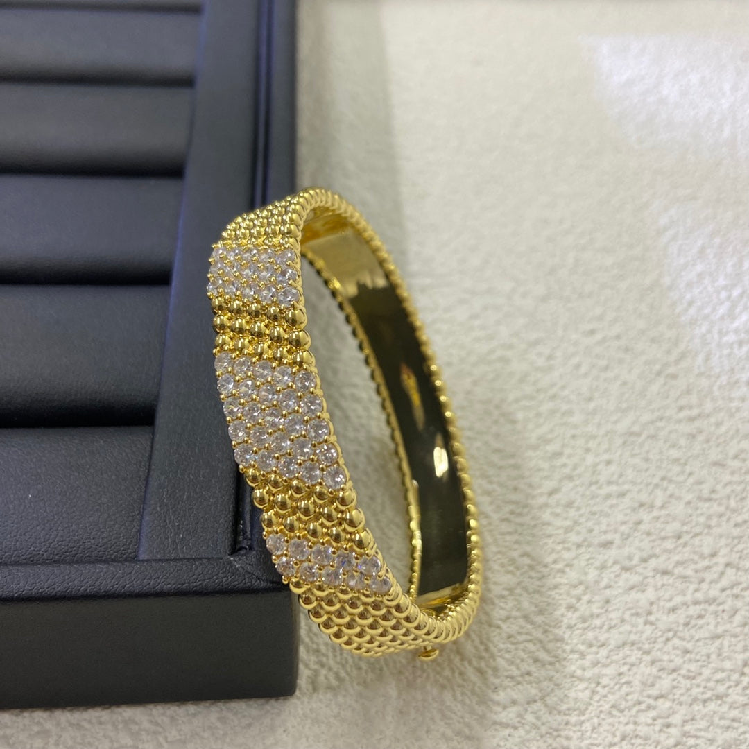 [Vera Jewelry] 5連ダイヤモンドブレスレット