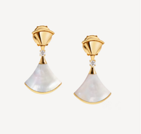 [Vera Jewelry]DREAM MOP 1 DIAMOND EARRINGS
