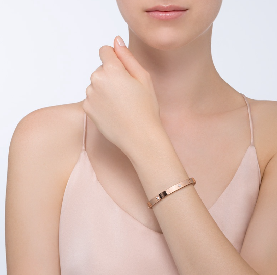 [Vera  Jewelry]LOVE BRACELET 6.1MM 4 DIAMONDS