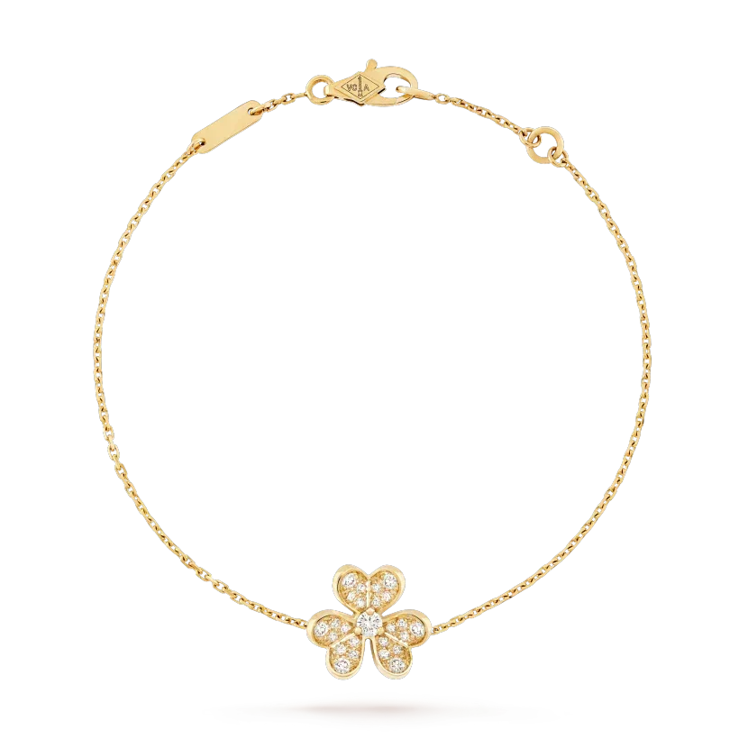 [Vera Jewelry]FRIVOLE GOLD FLOWER DIAMOND BRACELET
