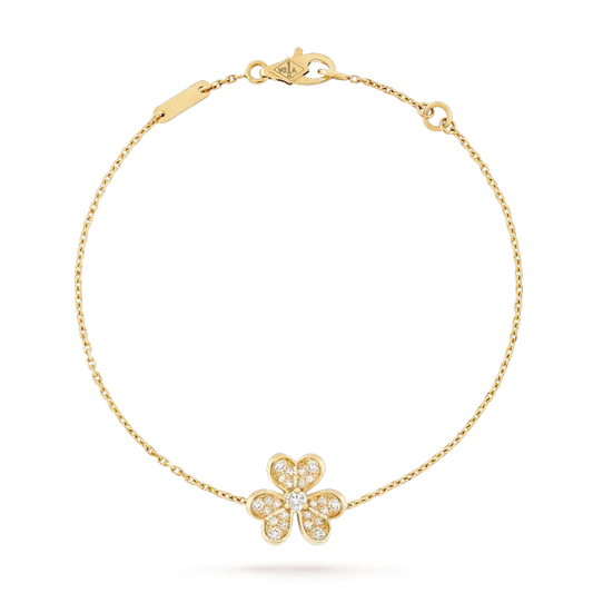 [Vera Jewelry]FRIVOLE GOLD FLOWER DIAMOND BRACELET