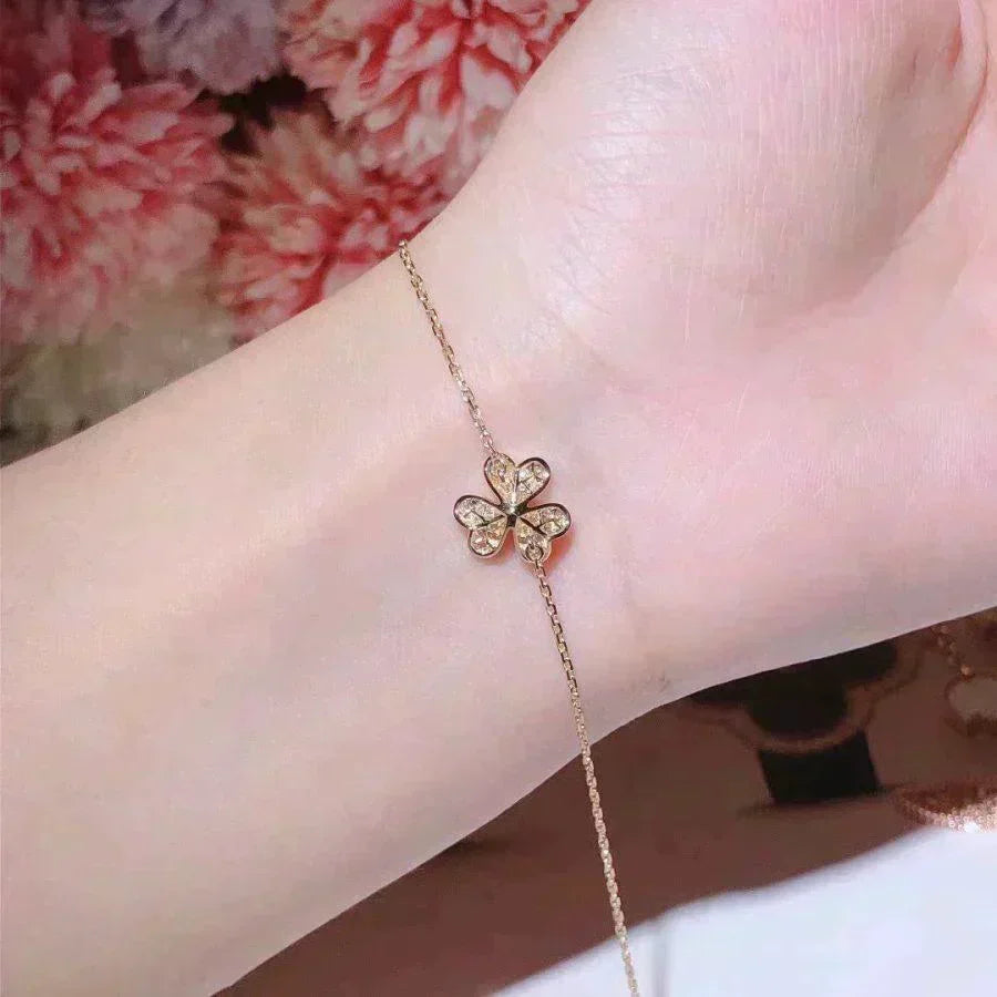 [Vera Jewelry]FRIVOLE GOLD FLOWER DIAMOND BRACELET