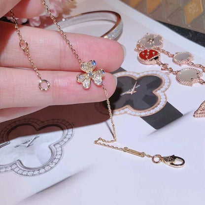 [Vera Jewelry]FRIVOLE GOLD FLOWER DIAMOND BRACELET