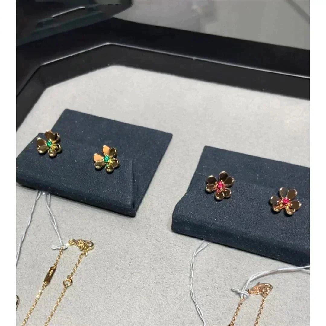 [Vera Jewelry]FRIVOLE  FLOWER PINK EARRINGS