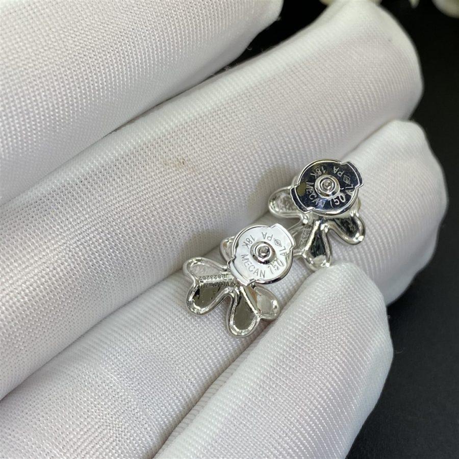 [Vera Jewelry]FRIVOLE MINI SILVER FLOWER EARRINGS