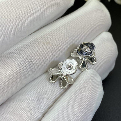 [Vera Jewelry]FRIVOLE MINI SILVER FLOWER EARRINGS