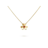 [Vera Jewelry]FRIVOLE GOLD BLUMENHALSKETTE