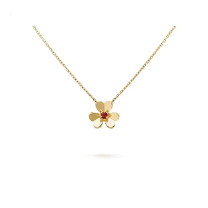 [Vera Jewelry]FRIVOLE GOLD FLOWER NECKLACE