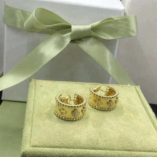 [Vera Jewelry]ペルレ ダイヤモンド イヤリング
