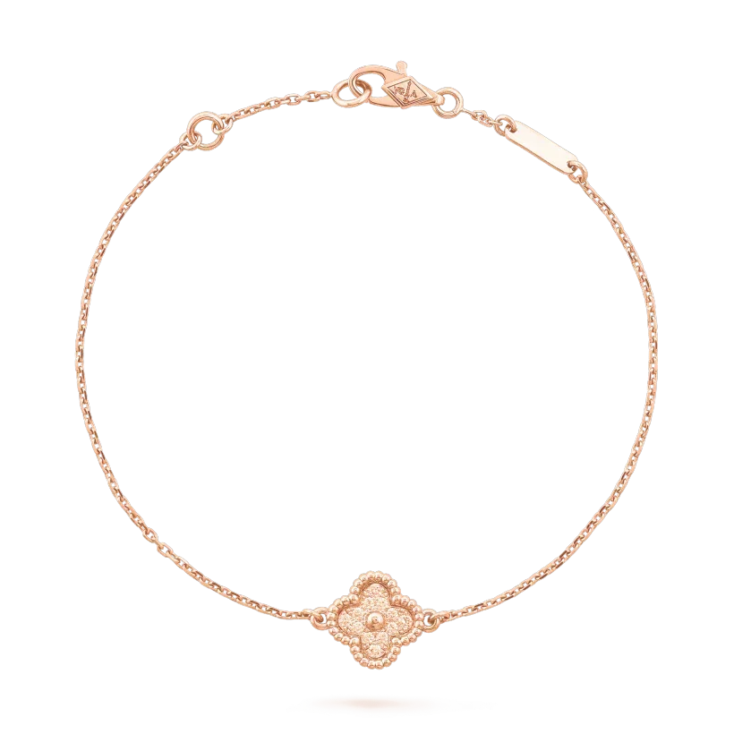 [Vera Jewelry]CLOVER SINGLE FLOWER BRACELET