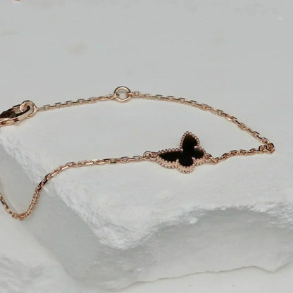 [Vera Jewelry]BUTTERFLY ONYX  BUTTERFLY BRACELET