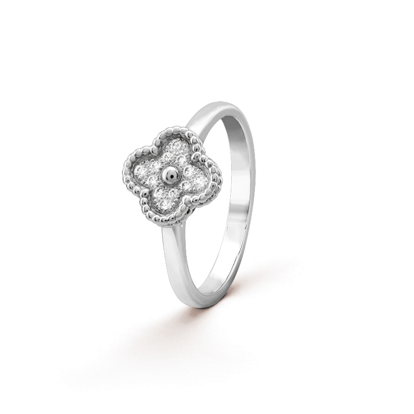 [Vera  Jewelry]CLOVER DIAMOND RING