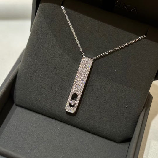 [Vera Jewelry]マイファースト ダイヤモンドパヴェネックレス