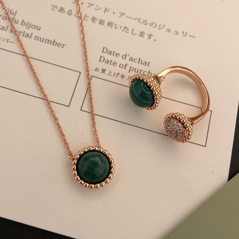[Vera Jewelry]PERLEE COULEURS DIAMOND ROSE GOLD BETWEEN THE FINGER RING
