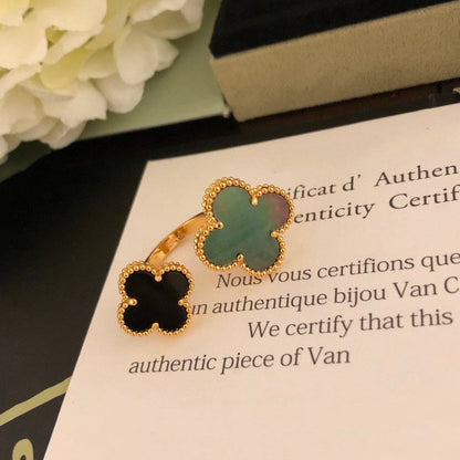 [Vera Jewelry]CLOVER BETWEEN THE FINGER RING