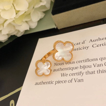 [Vera Jewelry]CLOVER BETWEEN THE FINGER RING