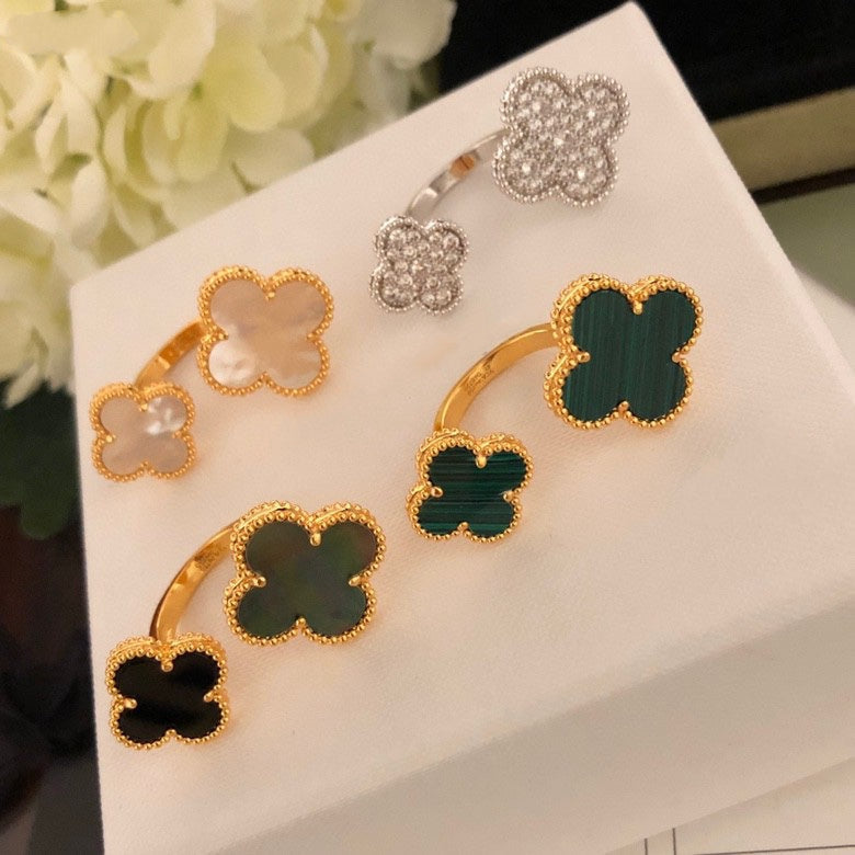 [Vera Jewelry]CLOVER BETWEEN THE FINGER RING