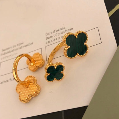 [Vera Jewelry]CLOVER BETWEEN THE FINGER RING
