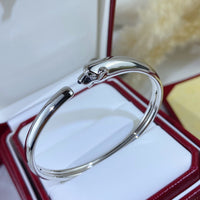 [Vera Jewelry]PANTHERE SILVER OPEN BRACELET