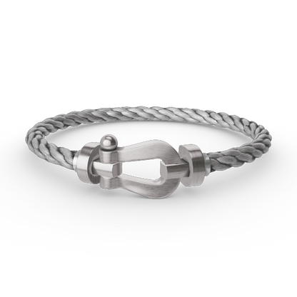 [Vera Jewelry]FORCE LARGE HORSESHOE NO DIAMOND BRACELET SILVER