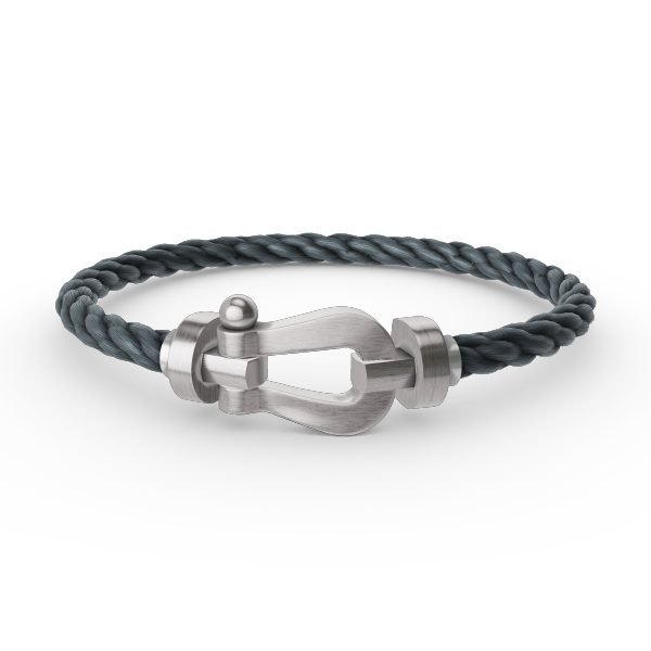 [Vera  Jewelry]FORCE LARGE HORSESHOE NO DIAMOND BRACELET SILVER