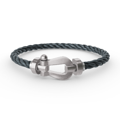 [Vera Jewelry]FORCE LARGE HORSESHOE NO DIAMOND BRACELET SILVER