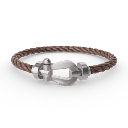 [Vera Jewelry]FORCE LARGE HORSESHOE NO DIAMOND BRACELET SILVER