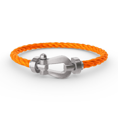 [Vera Jewelry]FORCE LARGE HORSESHOE NO DIAMOND BRACELET SILVER