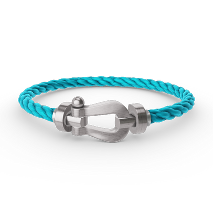 [Vera  Jewelry]FORCE LARGE HORSESHOE NO DIAMOND BRACELET SILVER