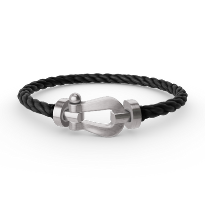 [Vera Jewelry]FORCE LARGE HORSESHOE NO DIAMOND BRACELET SILVER